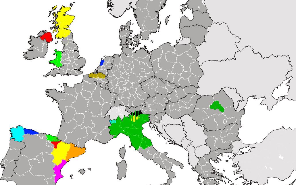 Угрозы сепаратизма. Карта сепаратистов в Европе. Карта сепаратизма в Европе. Сепаратисты в Европе. Сепаратизм в Европе.