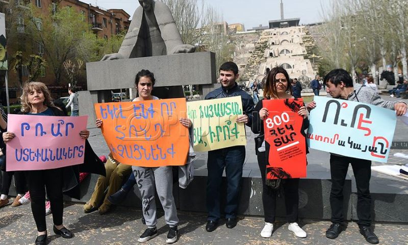 Armenia’s youth take to the streets to defend their future