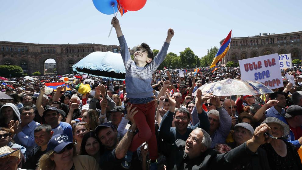 The Armenian Revolution succeeds!