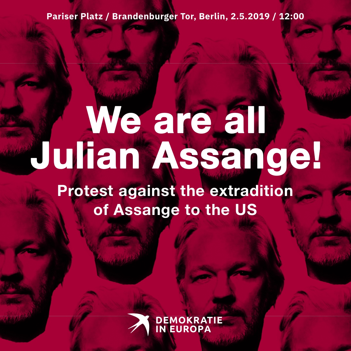 We are all Julian Assange! DiEM25