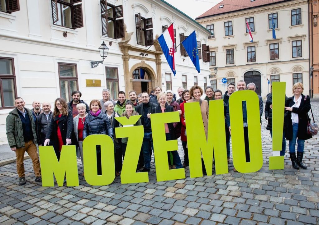 Možemo! despite the difficult circumstances, and opposing giants like HDZ and SDP, achieved an excellent result and secured seats in parliament.