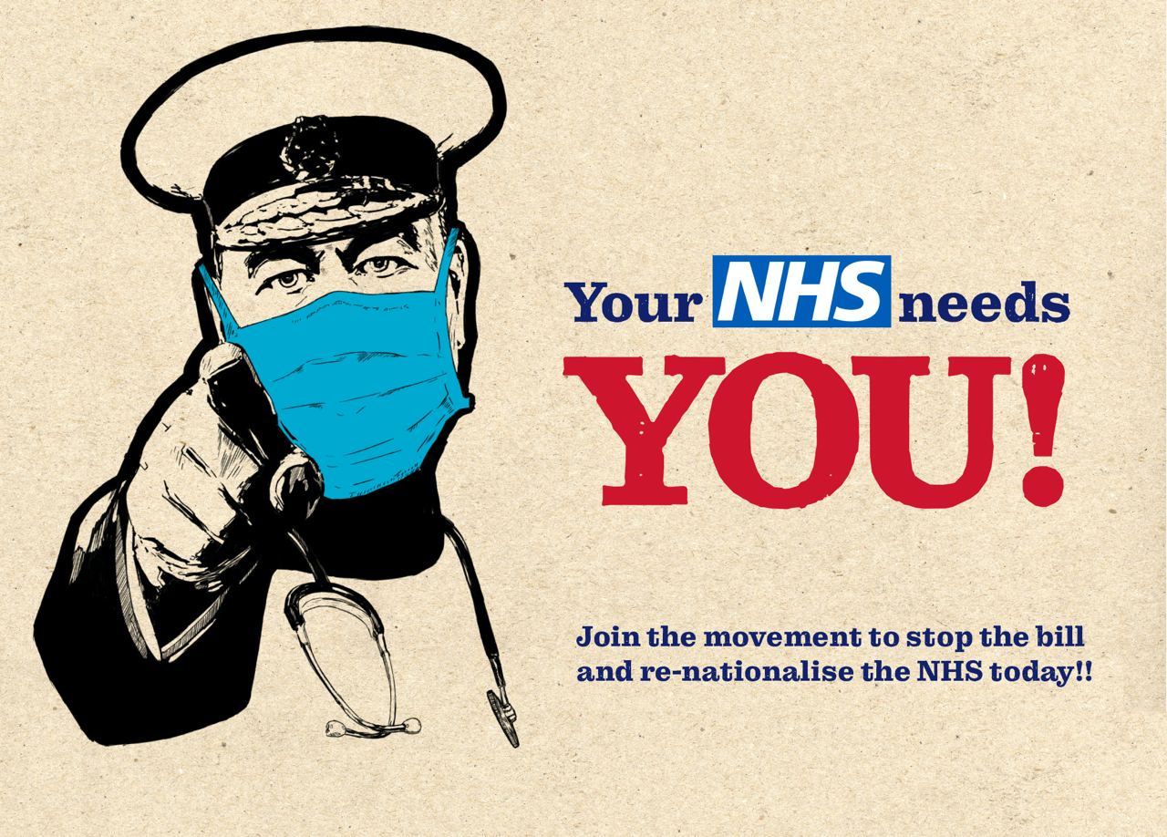 Support the Your NHS Needs You! campaign