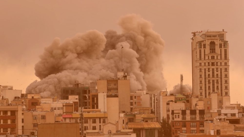 Tehran attacked by Israel